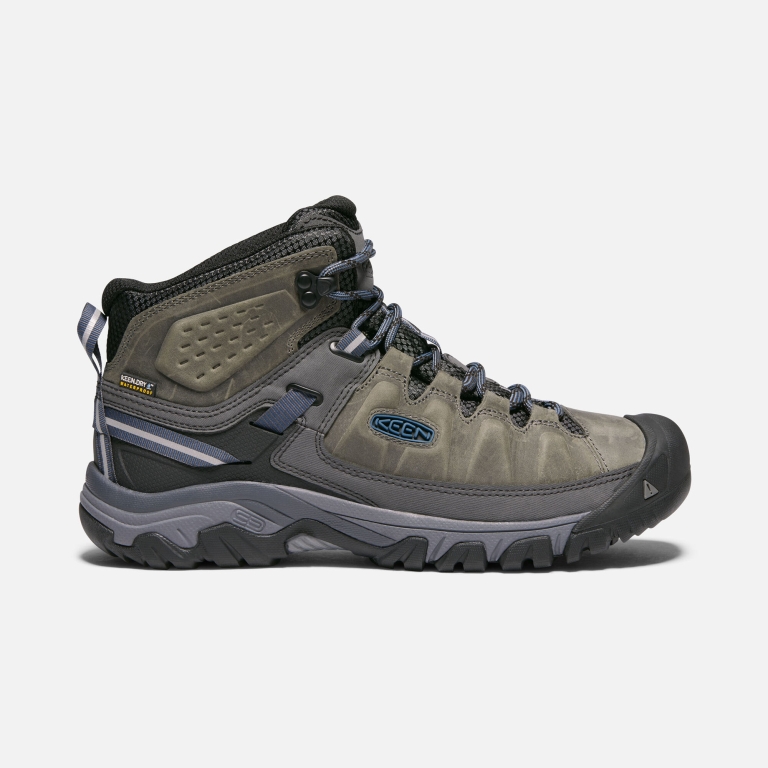 Keen Targhee III Mid Waterproof Boots - Men's Grey Blue Boots